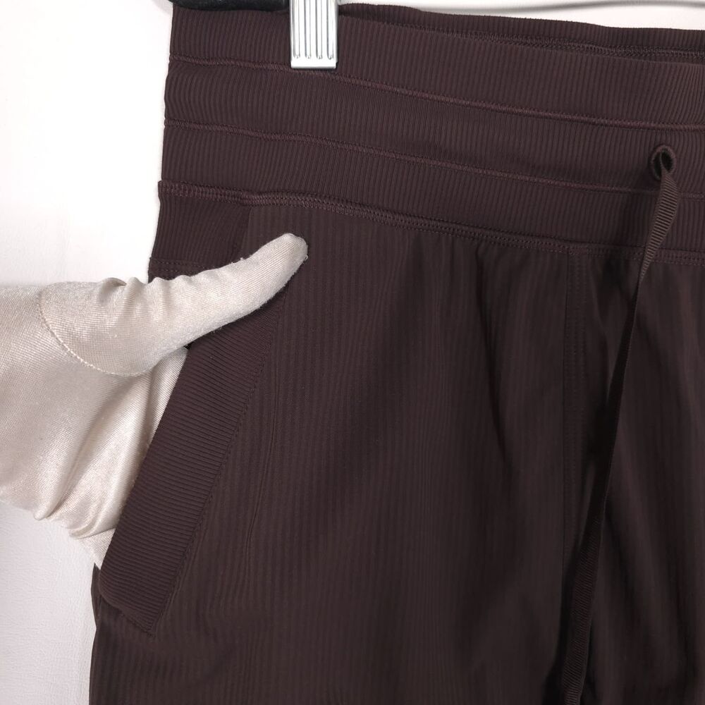 LULULEMON Dance Studio Crop II Pants Women 12 Stretch Drawstring Athletic - Picture 9 of 12